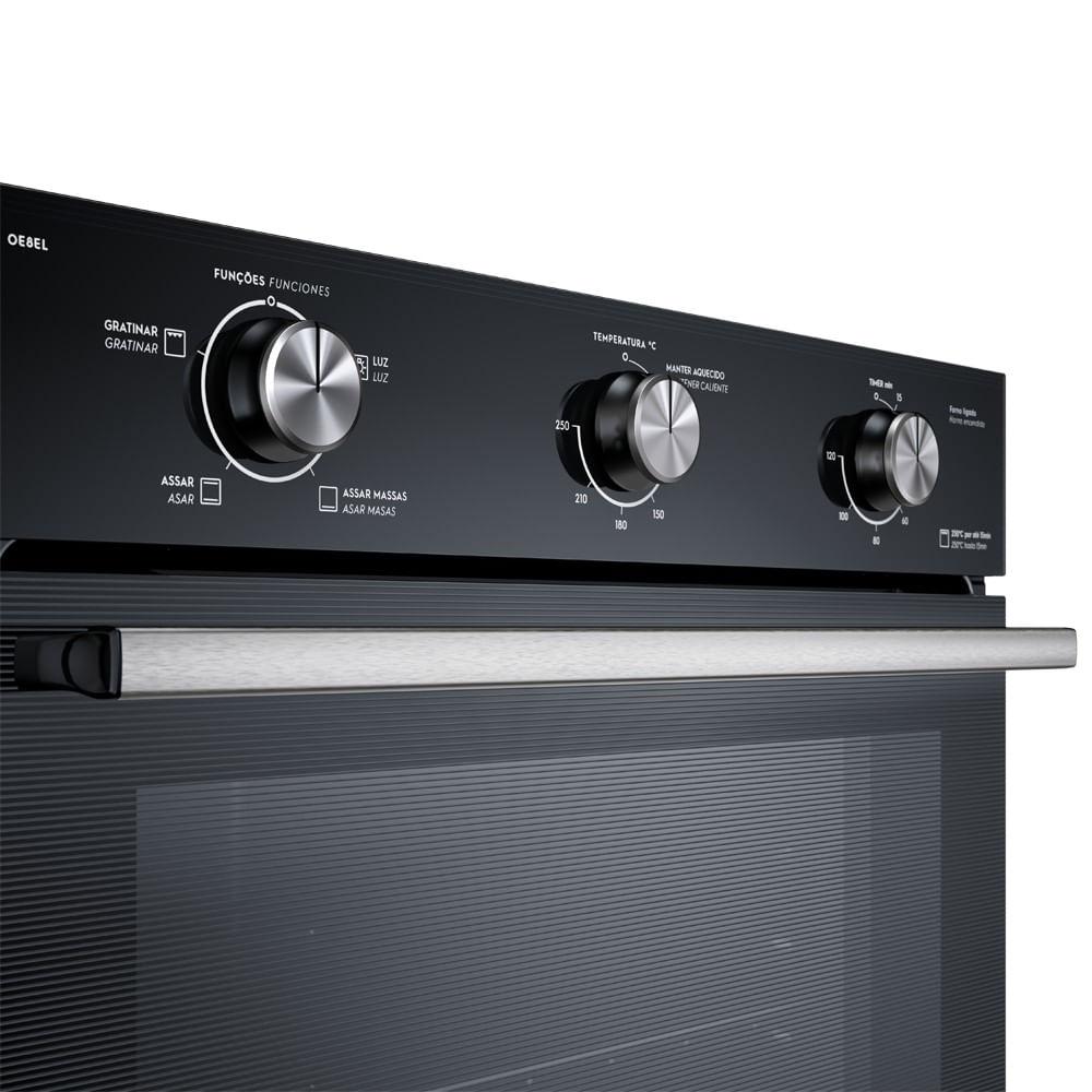 Forno de Embutir Elétrico Electrolux 80L Efficient com PerfectCook (OE8EL) - 3