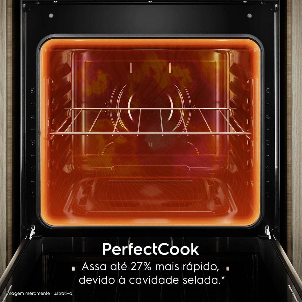 Forno de Embutir Elétrico Electrolux 80L Efficient com PerfectCook (OE8EL) - 5