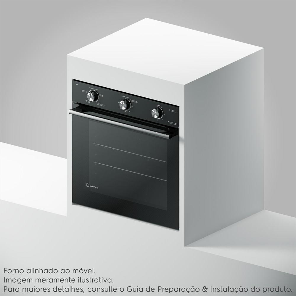 Forno de Embutir Elétrico Electrolux 80L Efficient com PerfectCook (OE8EL) - 6
