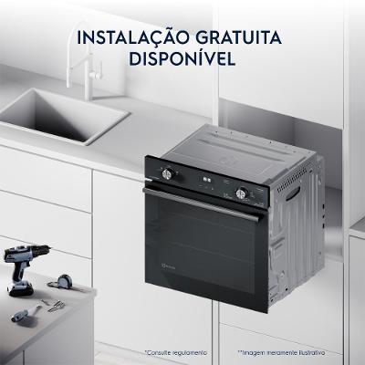 Forno de Embutir Elétrico Electrolux 80L Efficient com PerfectCook (OE8EL)
