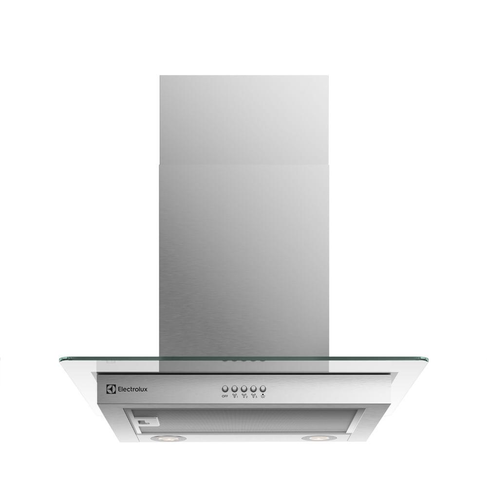 Coifa de Parede Electrolux 60cm de Vidro Efficient com Luz de Led (CE6VX) - 1