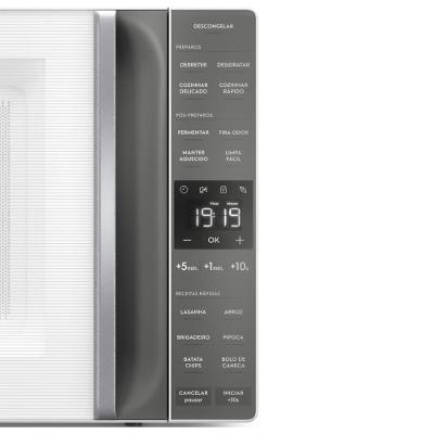 Micro-ondas Electrolux 36L Branco Efficient com Descongelamento Assistido (ME36B)