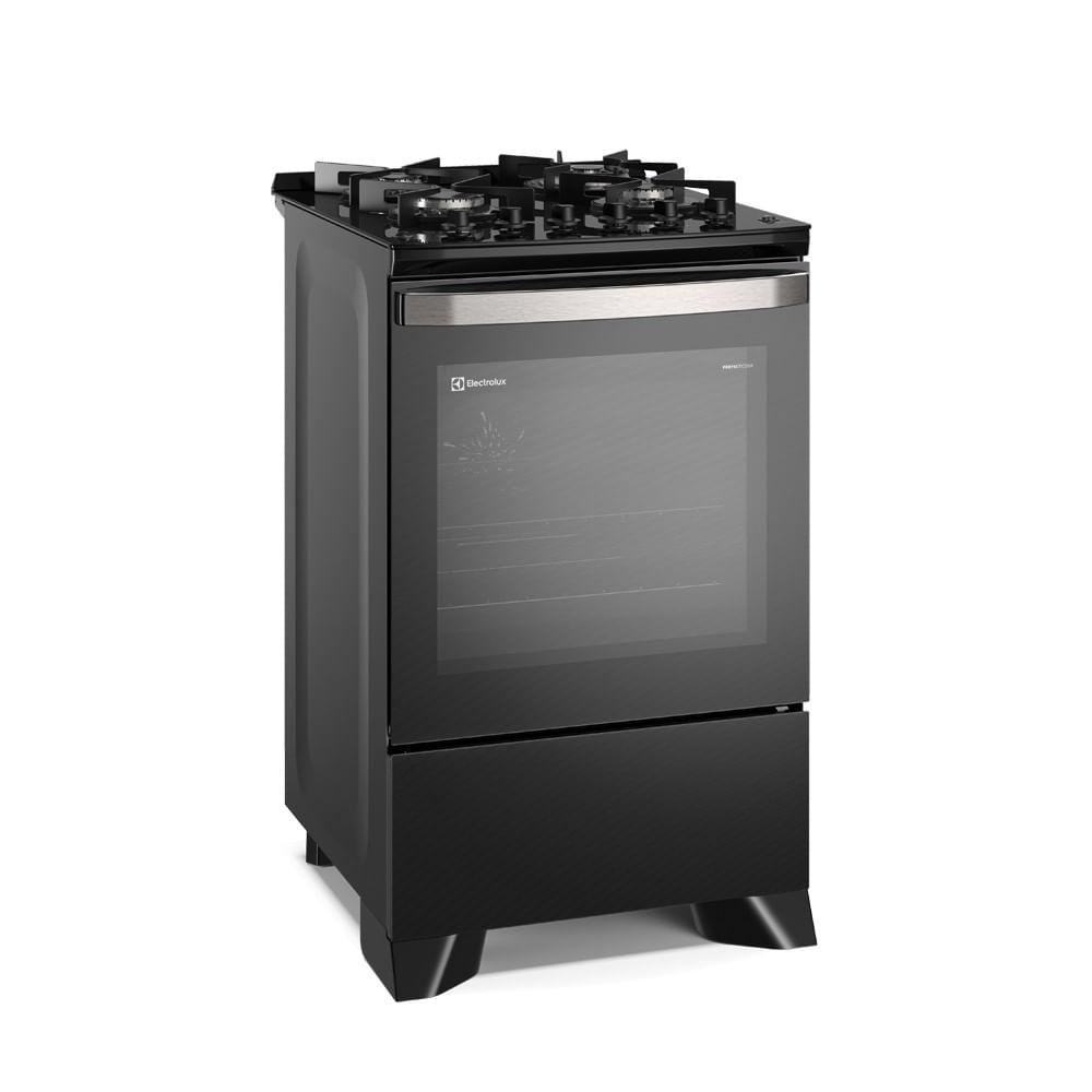 Fogão 4 bocas Electrolux Preto Experience c/ Mesa de Vidro, Grill e PerfectCook360 (FE4CP) - 3