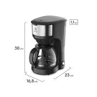 Cafeteira Elétrica Electrolux 30 Xícaras Efficient Função Manter Aquecido Cor Inox Preta (ECM20) - 2
