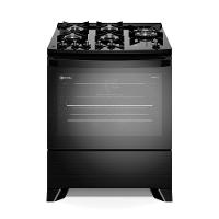 Fogão 5 bocas Electrolux Preto Experience c/ Mesa de Vidro, Grill e PerfectCook360 (FE5CP) - 1