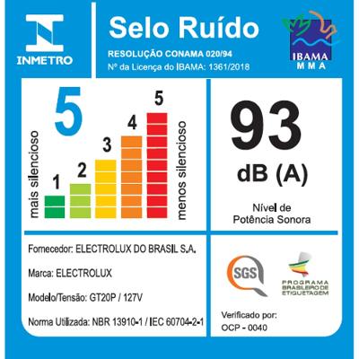 Aspirador de Pó e Água Electrolux 1250W 11L Profissional com Função Sopro Vermelho (GT20P)
