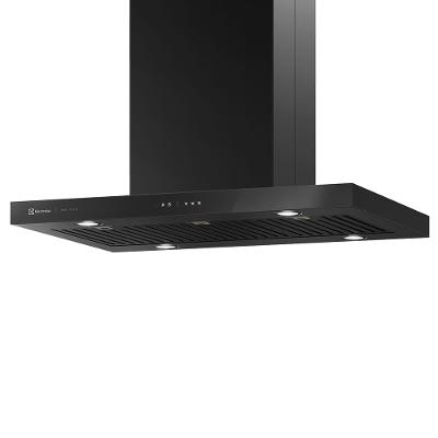 Coifa de Ilha Electrolux 90cm Preta Pro Series com Painel Touch e Filtro Baffle (90CIV)