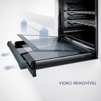Forno de Embutir Electrolux Elétrico 80L Expert com VaporBake e Wi-fi Cinza (OE8EW) - 7