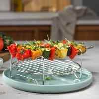 Acessórios para Air Fryer Electrolux Forma, Grelha, 3 Espetos e 1 Fatiador em Espiral - 8