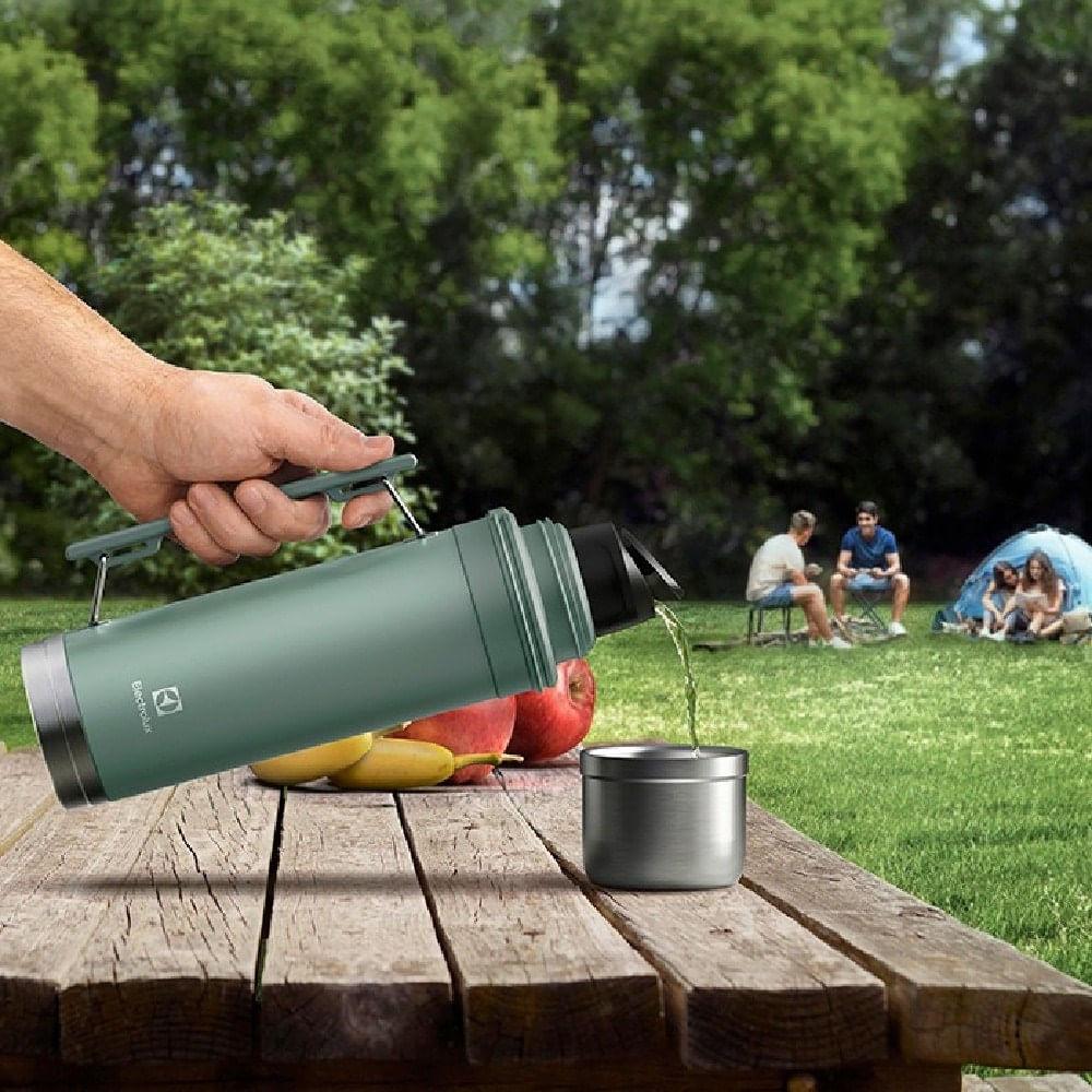 Garrafa Térmica Electrolux 1L Verde Sense To Go Antivazamentos - 5