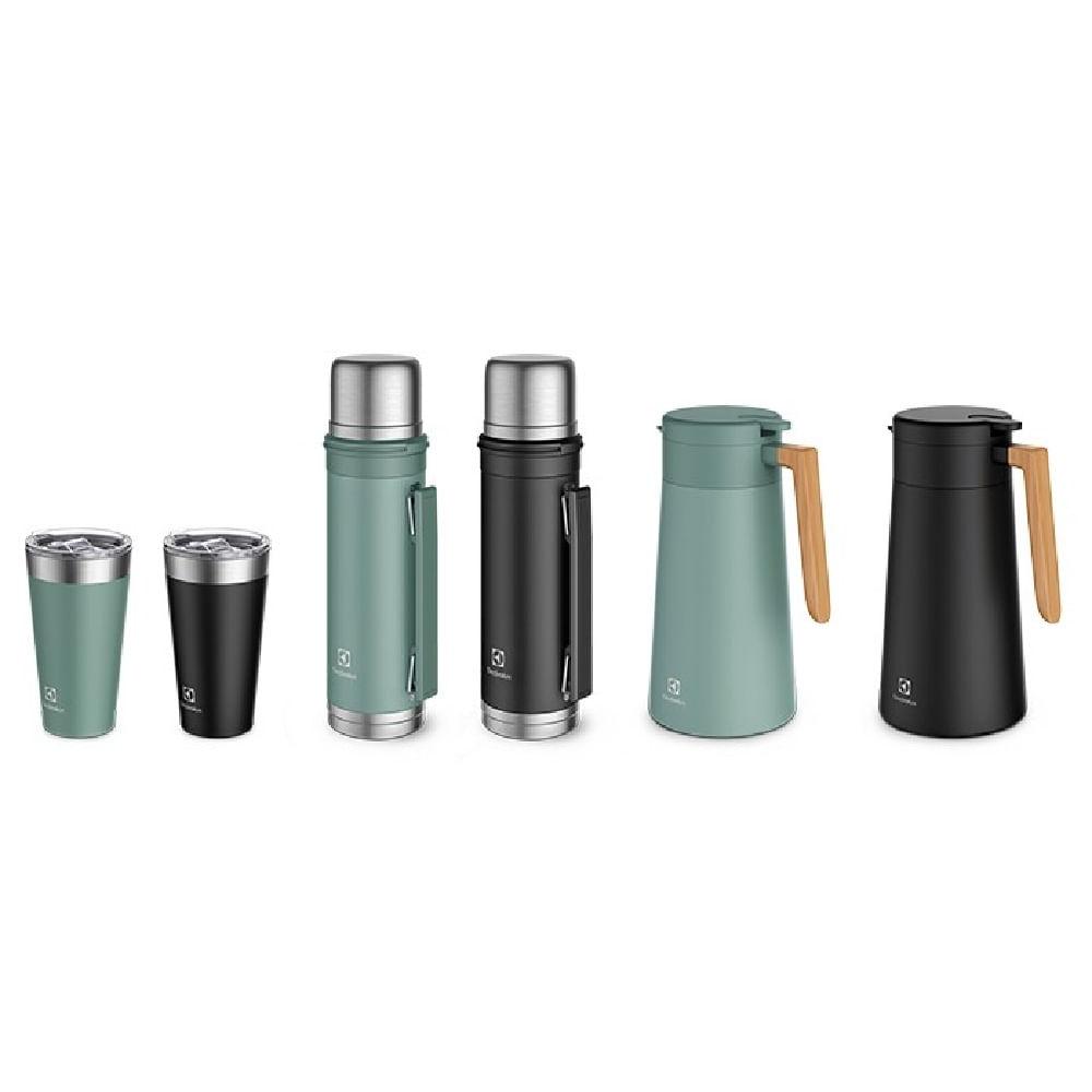 Garrafa Térmica Electrolux 1L Verde Sense To Go Antivazamentos - 9