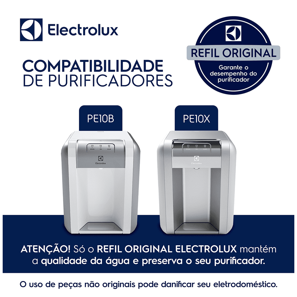 Filtro/Refil Original de Água para Purificador Electrolux - PE10B / PE10X - 7
