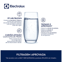 Filtro/Refil Original de Água para Purificador Electrolux - PE10B / PE10X - 5