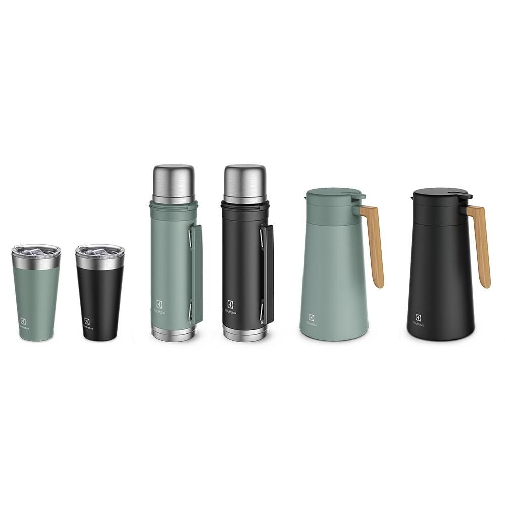 Copo Térmico Electrolux 560ml Verde Sense com Tampa Hermetica - 4