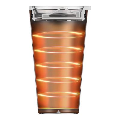 Copo Térmico Electrolux 560ml Preto Sense com Tampa Hermetica