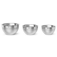 Conjunto Bowls de Inox Electrolux com Tampa Plástica 3 Peças - 3