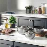 Conjunto Bowls de Inox Electrolux com Tampa Plástica 3 Peças - 7