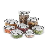 Potes Herméticos Electrolux de Plástico Cinza Retangular com 8 Unidades - 1