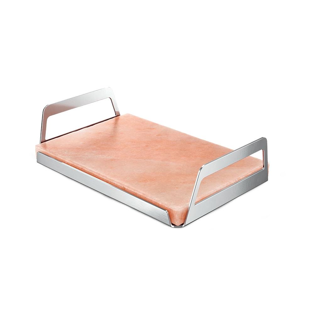 Pedra de Sal do Himalaia Electrolux com Base de Aço Inoxidável para Cooktop de Indução - 1