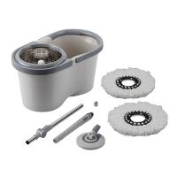 Mop Giratório Menalux com Cesto Inox e Refil Extra de Microfibra - 2