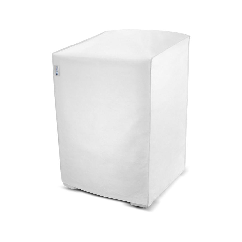 Capa para Máquina de Lavar Electrolux Branca 10kg a 16kg Tamanho G - 1