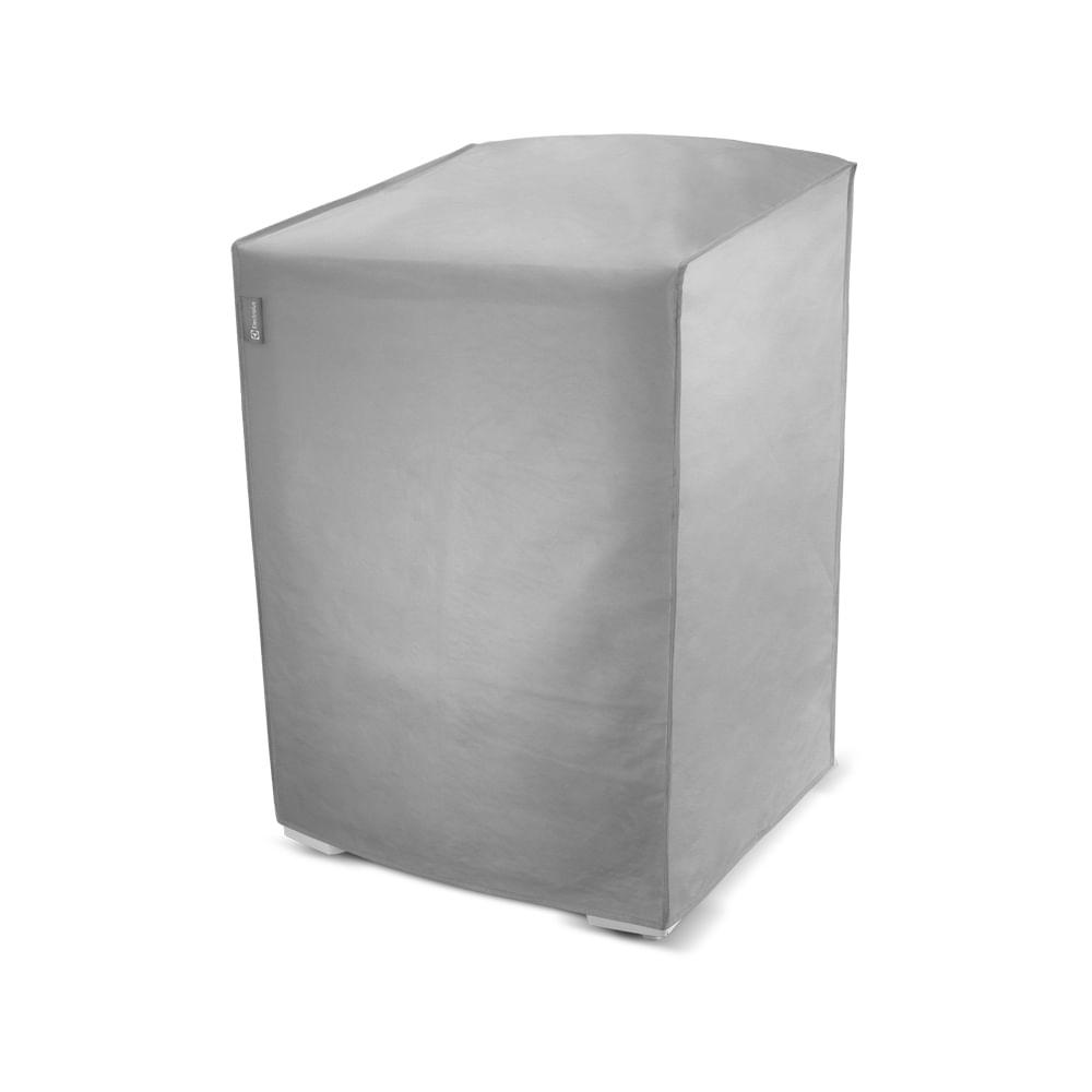 Capa para Máquina de Lavar Electrolux Cinza 10kg a 16kg Tamanho G - 1