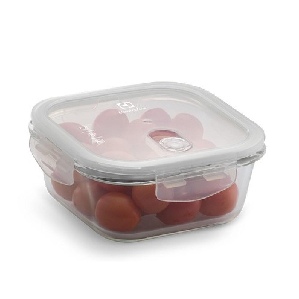 Potes Hérmeticos Electrolux de Vidro Quadrados 4 Unidades - 4