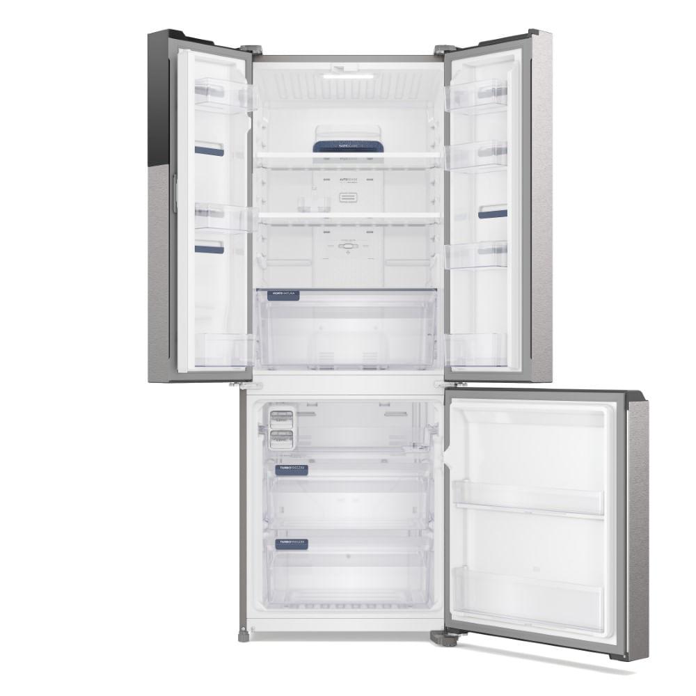 Geladeira Electrolux Frost Free Inverter 480L Efficient AutoSense 3 Portas Inox Look (IM7S) - 3