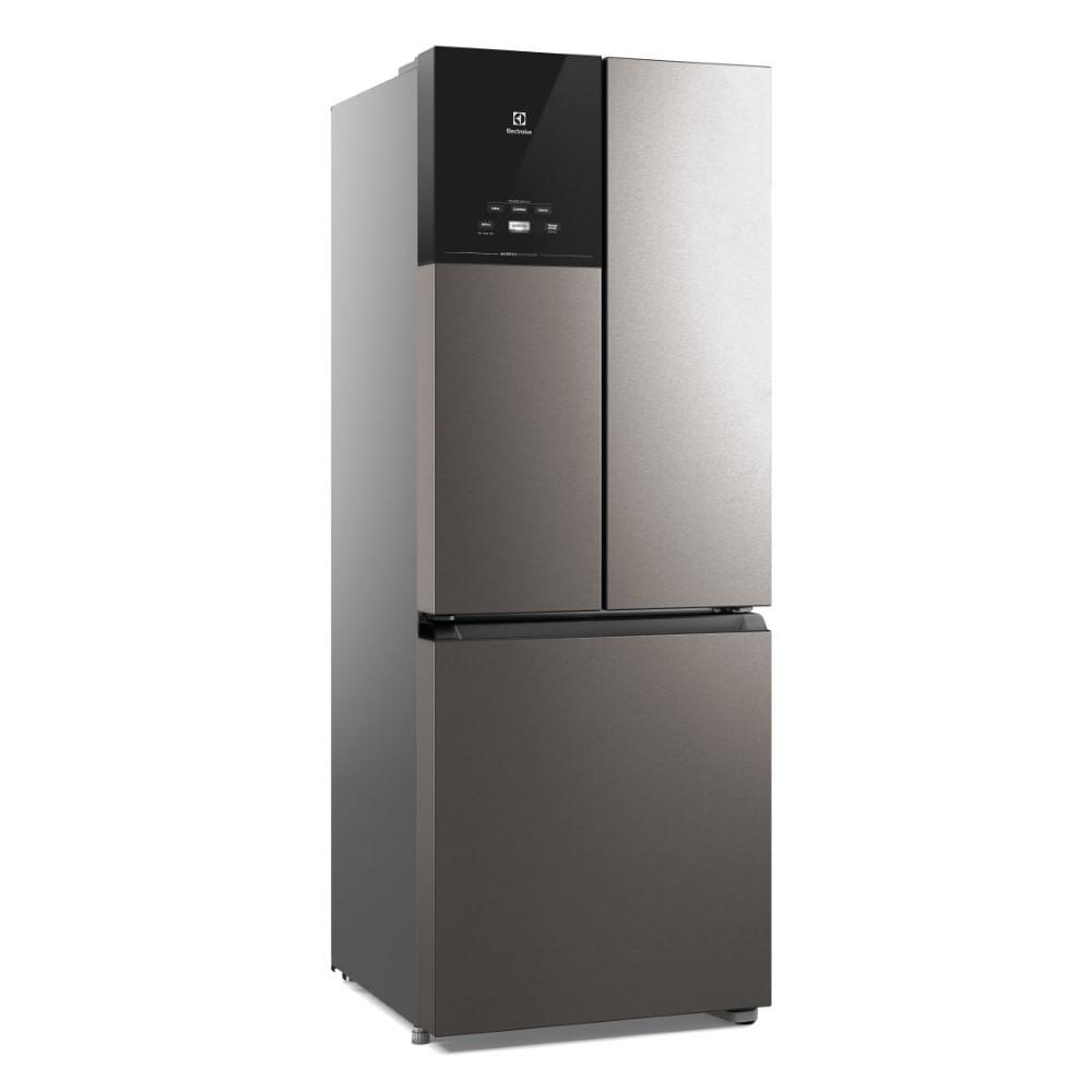 Geladeira Electrolux Frost Free Inverter 480L Efficient AutoSense 3 Portas Inox Look (IM7S) - 4