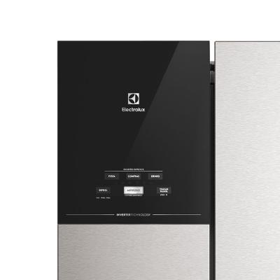 Geladeira Electrolux Frost Free Inverter 480L Efficient AutoSense 3 Portas Inox Look (IM7S)