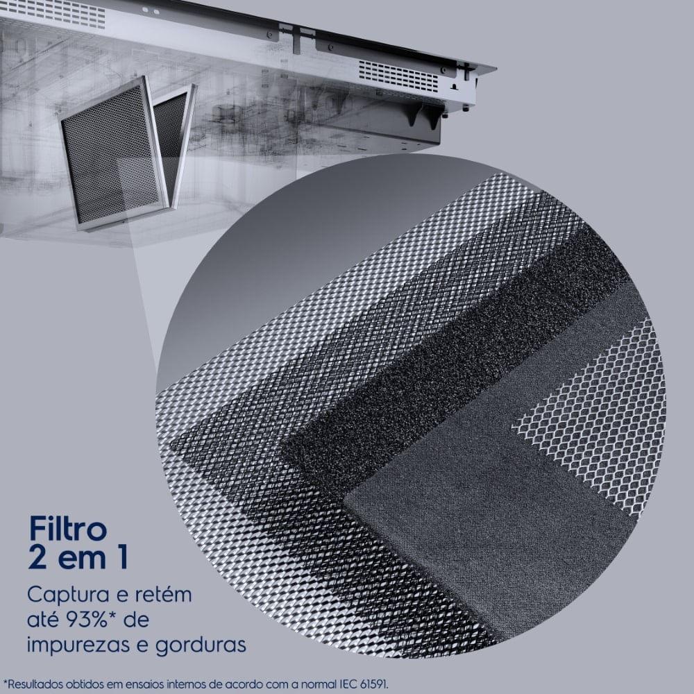 Cooktop de Indução 2 em 1 com Coifa Integrada Electrolux Expert (IE8CH) - 8