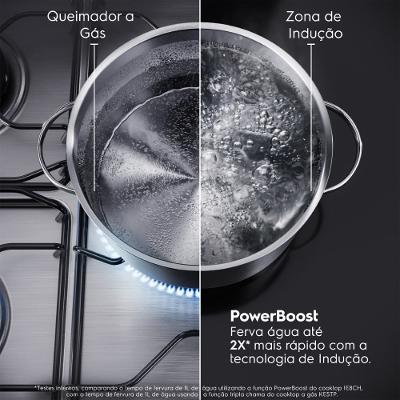 Cooktop de Indução 2 em 1 com Coifa Integrada Electrolux Expert (IE8CH)