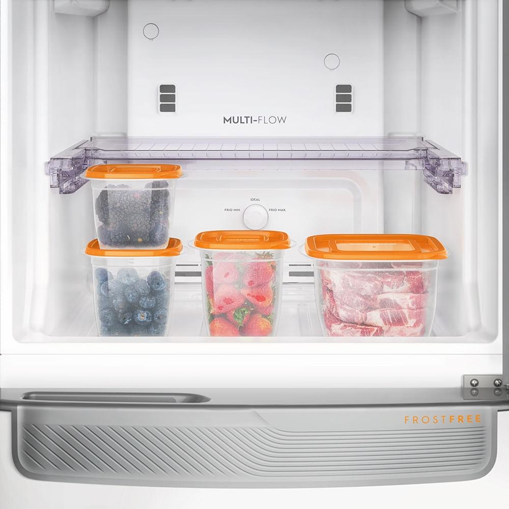 Conjunto de Potes de Plástico Laranja Continental - 6 Unidades - 4