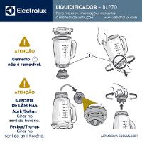 Liquidificador Electrolux 1200w 1,75L Expert  com Copo de Vidro e Tecnologia TruFlow Power System Preto (BLP70) - 9