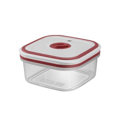 Potes Herméticos Electrolux de Plástico Vermelho/ Branco Retangular com 8 Unidades
