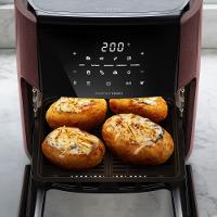 Air Fryer Oven Electrolux Rita Lobo 12L Digital Vermelha c/ Rotisserie e Grelha Antiaderente (EAF91) - 1