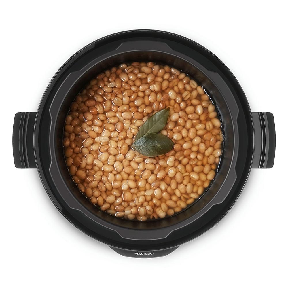 Panela de Pressão Elétrica Electrolux por Rita Lobo 5L Preta Efficient c/ Timer (PCE20) - 1