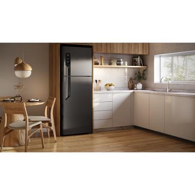 Geladeira Electrolux Frost Free com AutoSense 480L Efficient Duplex Black Inox Look (TF71B)