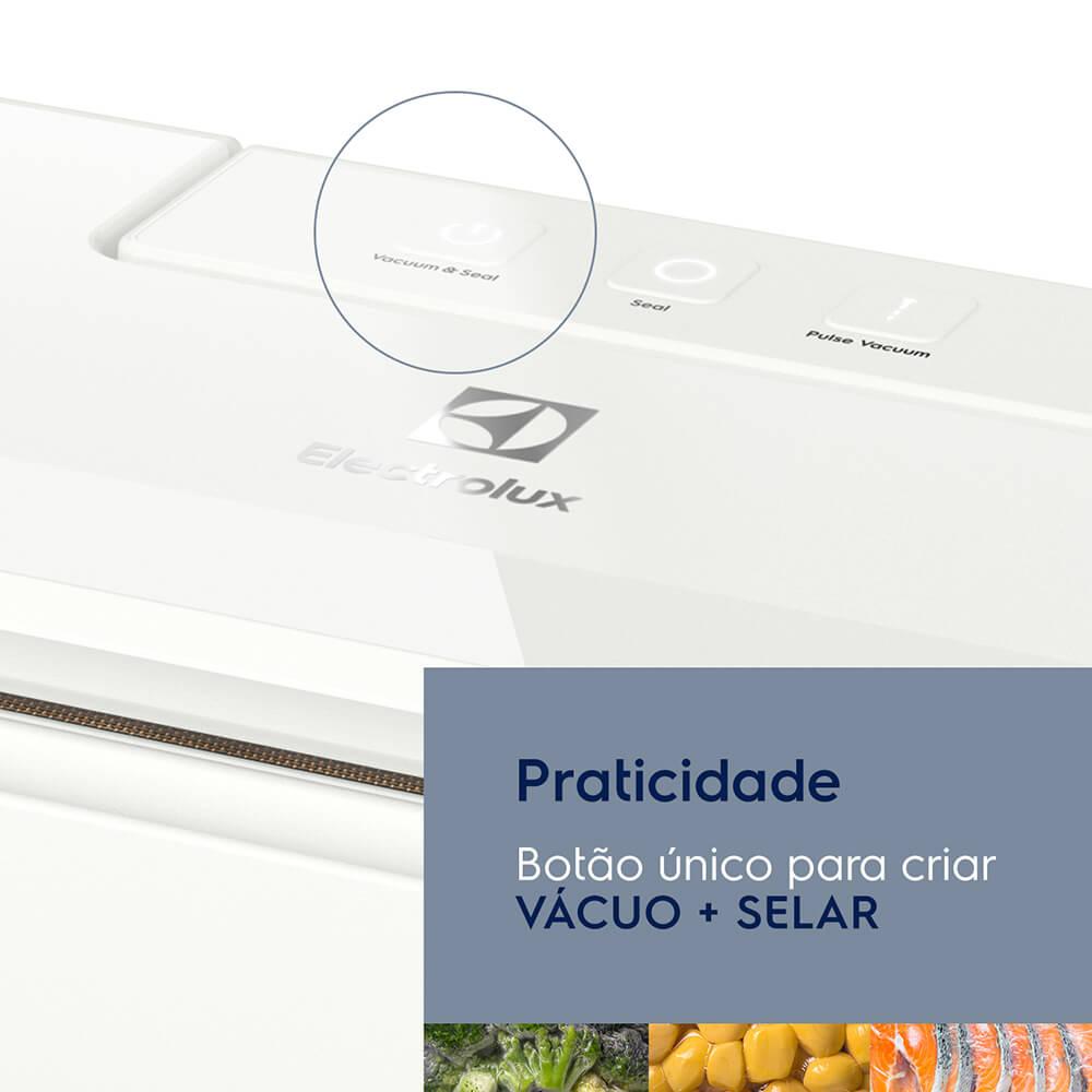 Seladora a Vácuo Electrolux Portátil Branca Silenciosa - 4