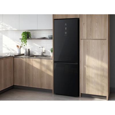 Geladeira Electrolux Frost Free Inverter 322L Efficient AutoSense Inverse Preta (IB42G)