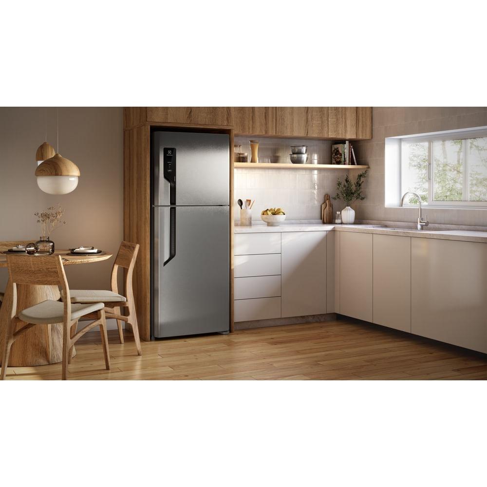 Geladeira Electrolux Frost Free 431L Efficient AutoSense Duplex Inox Look (TF70S) - 8