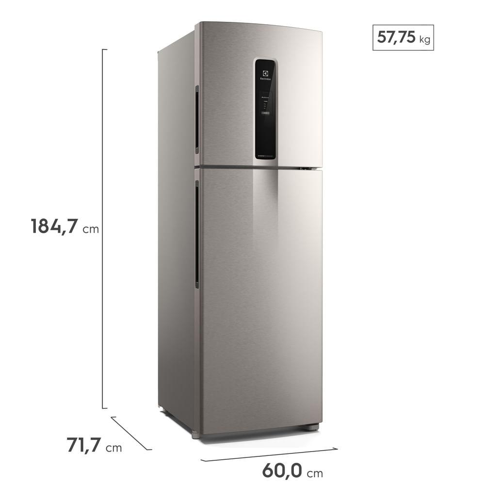 Geladeira Electrolux Frost Free Inverter 410L Efficient com AutoSense Inox Look (IF46S) - 2