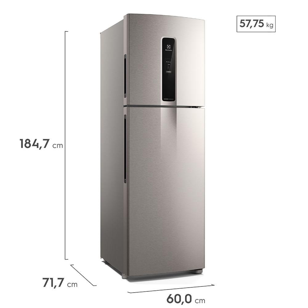 Geladeira Electrolux Frost Free Inverter 410L Efficient com AutoSense Inox Look (IF46S) - 2