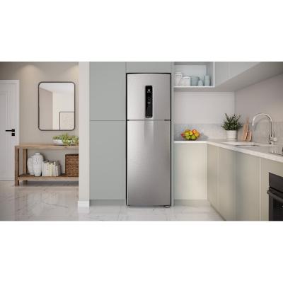 Geladeira Electrolux Frost Free Inverter 410L Efficient com AutoSense Inox Look (IF46S)