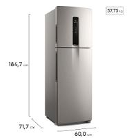 Geladeira Electrolux Frost Free Inverter 410L Efficient com AutoSense Inox Look (IF46S) - 2