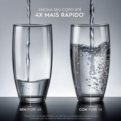 Purificador Electrolux Eletrônico Compacto Experience Pure 4x Digital Preto (PE12P)