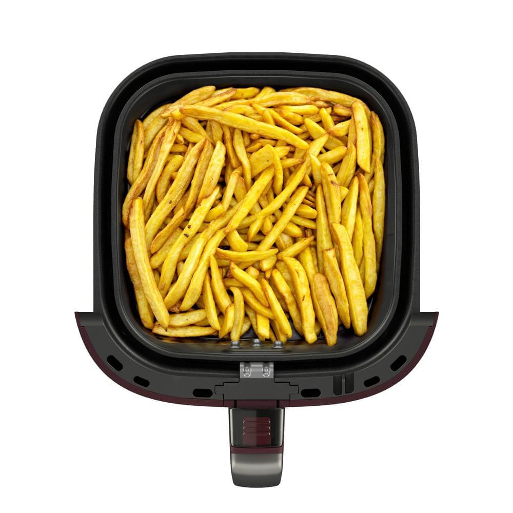Air Fryer Electrolux p/ Rita Lobo 5,6L Vermelha Escura Efficient Economia de Energia 1400W (EAF41) - 8