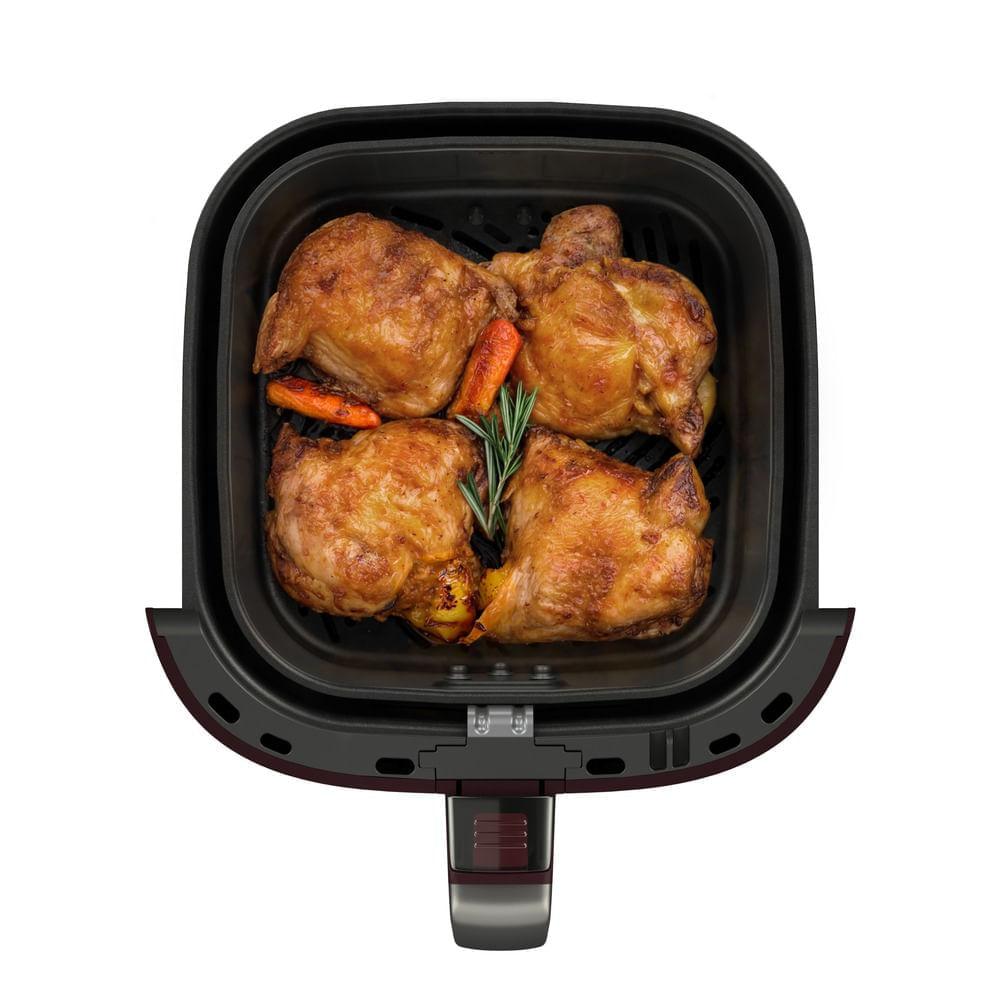 Air Fryer Electrolux p/ Rita Lobo 5,6L Vermelha Escura Efficient Economia de Energia 1400W (EAF41) - 10