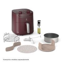 Air Fryer Electrolux p/ Rita Lobo 5,6L Vermelha Escura Efficient Economia de Energia 1400W (EAF41) - 3