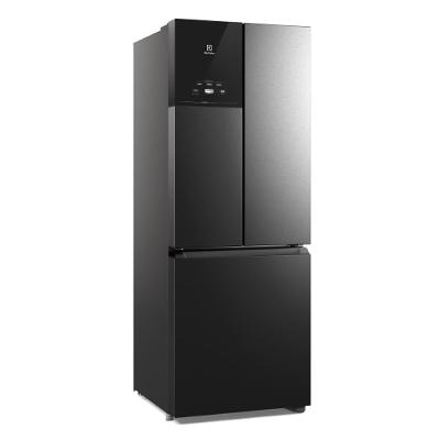Geladeira Electrolux Frost Free Inverter 480L Efficient AutoSense 3 Portas Black Inox Look (IM7B)